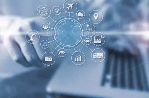 Internet of things. Stock Photos