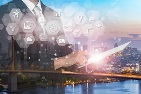 Internet of things. Stock Photos