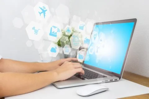 Internet of things. Stock Photos