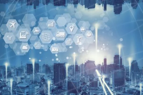 Internet of things. Stock Photos