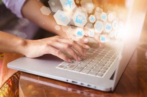 Internet of things. Stock Photos