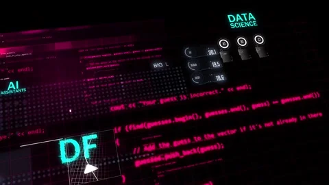 Internet of things technology background animation Stock Footage 297858839