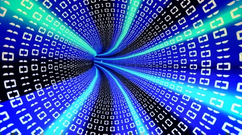 Internet Tunnel Stock Footage 1216295
