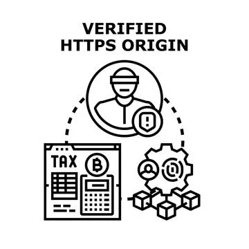 Internet user securing online data and digital transactions Illustrazione stock