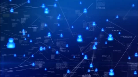 Internet users. Stock Footage 66266248