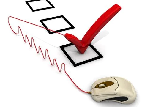 Internet voting Illustration