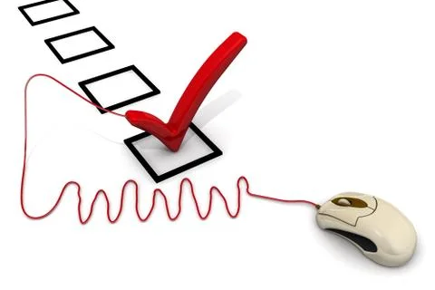 Internet voting Illustration