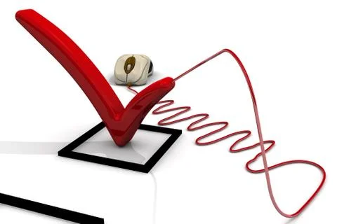 Internet voting Illustration