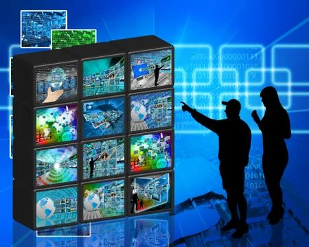 Internet wall イラスト素材