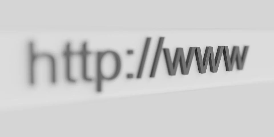 Internet web address http www Stock-Illustration