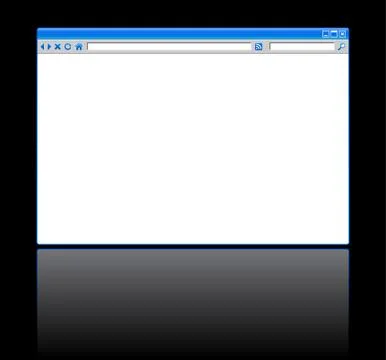 Internet Web Browser Stock Illustration