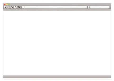 Internet web browser Modern internet web browser with room to add your own... Foto stock