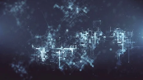 Internet web connections in rapid progress Stock Footage 73968381