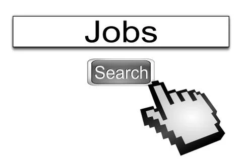 Internet web search engine jobs イラスト素材