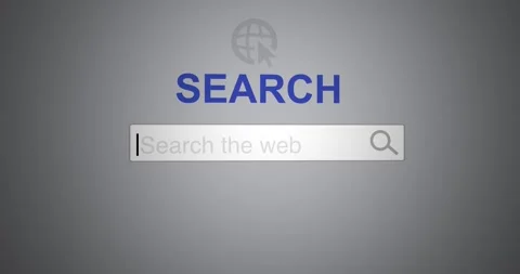 Internet web search for how to save money on computer screen animation Stock Footage 152533032
