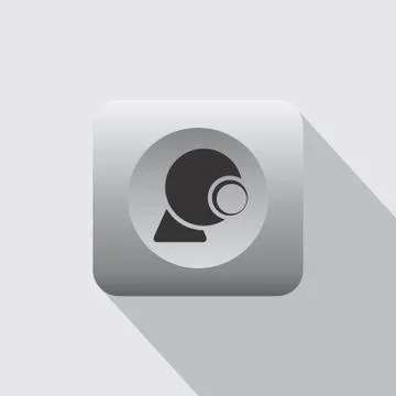 Internet webcam icon Stock Illustration