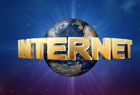 Internet word Illustration