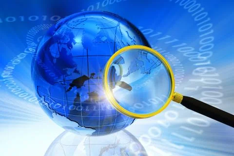 Internet/global communication concept Stock Illustration