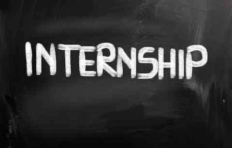 Internship concept Stock Illustration