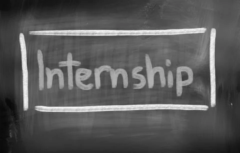 Internship concept Stock-Illustration