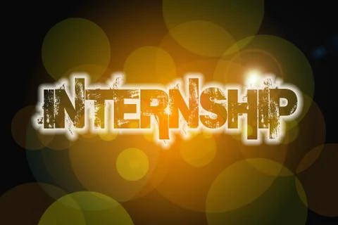 Internship concept Stock Illustration