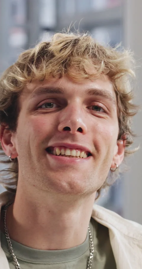Internship, face or man in agency with pride, experience or ambition in Stock Footage 333732289