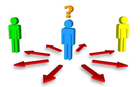 Interpersonal skills techniques Stock Illustration