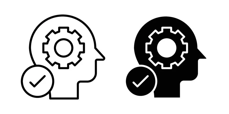 Interpretation icon bundle for website design projects 库存插图