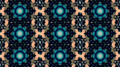 Interpretation or visual explanation pattern Illustrazione stock