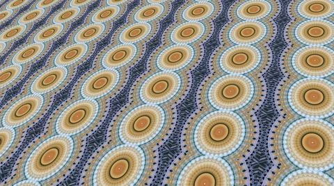 Interpretation or visual explanation pattern Illustrazione stock