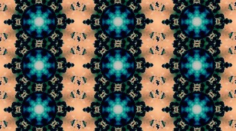 Interpretation or visual explanation pattern Illustrazione stock