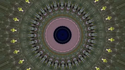 Interpretation or visual explanation pattern Stock Illustration