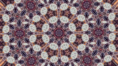 Interpretation or visual explanation pattern Illustrazione stock