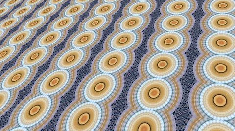 Interpretation or visual explanation pattern Illustrazione stock