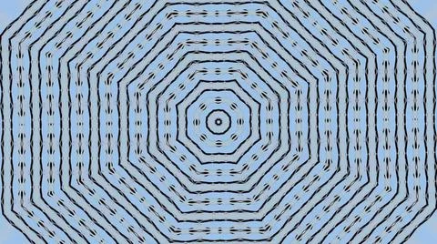 Interpretation or visual explanation pattern Illustrazione stock