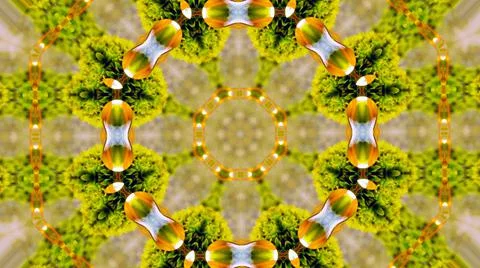 Interpretation or visual explanation pattern Illustrazione stock