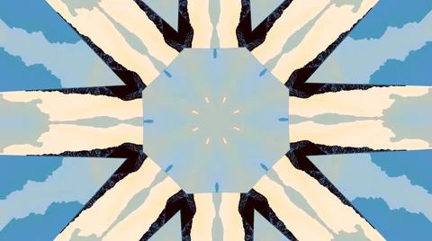 Interpretation or visual explanation pattern Illustrazione stock