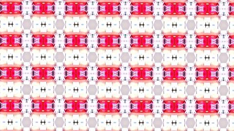 Interpretation or visual explanation pattern Illustrazione stock