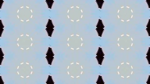 Interpretation or visual explanation pattern Illustrazione stock