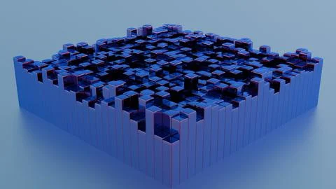 An interpretation of quantum fluctuations, depicted as a dynamic, ever-changi 스톡 일러스트