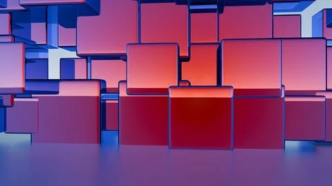 An interpretation of quantum fluctuations, depicted as a dynamic, ever-changi 스톡 일러스트