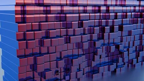 An interpretation of quantum fluctuations, depicted as a dynamic, ever-changi 스톡 일러스트