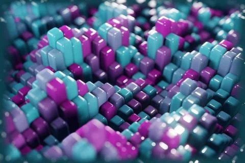 An interpretation of quantum fluctuations, depicted as a dynamic, ever-changi 스톡 일러스트