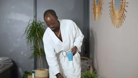 Interracial couple in a spa Stock Footage 225038064