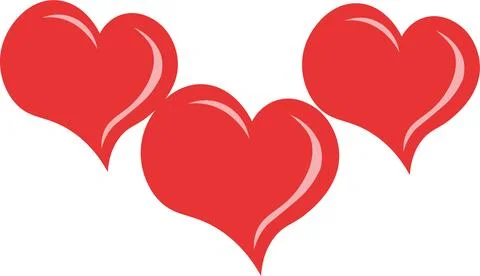 Interracial Hands Forming Heart Shape Stock Illustration