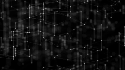 Interrelation of the virus. cinematographic background. seamless loop. Stock Footage 80490745