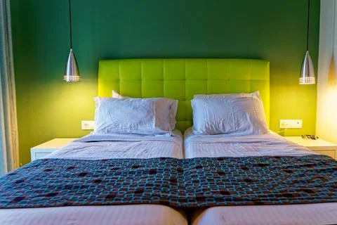 Interrior of hotels room Stock Photos