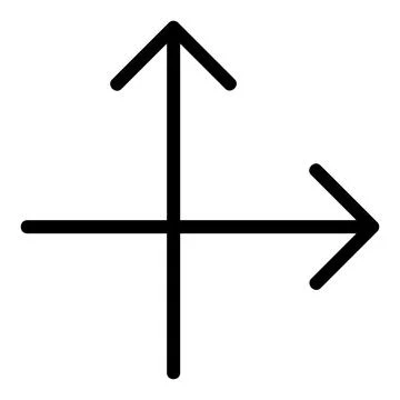 Intersect arrows Vector Icon, Lineal style icon Illustration