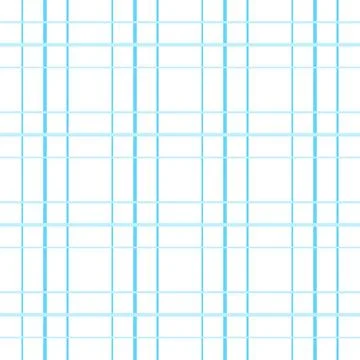 Intersecting Blue Cross Lines Seamless Grid Pattern Stock Illustration