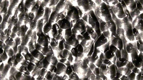 Intersecting diagonal wave-trains create interference patterns. Stock Footage 144631208